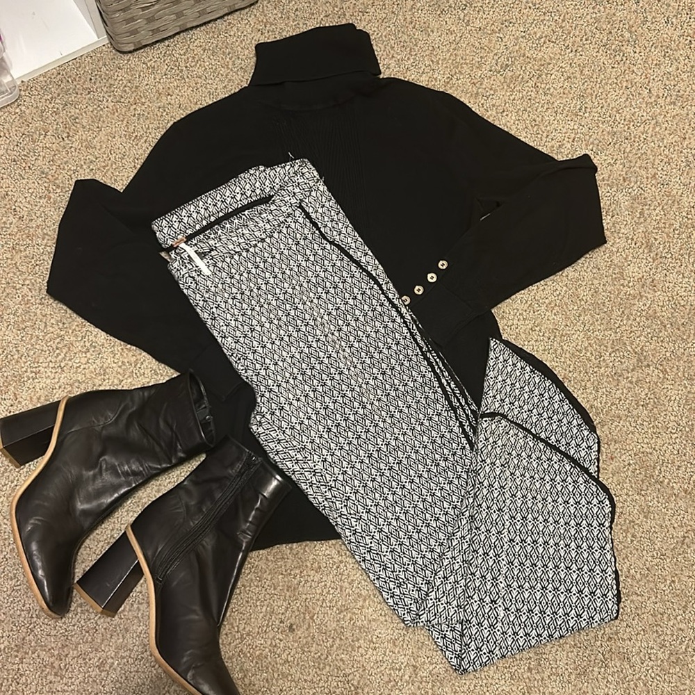 Free People Tweed Pants
